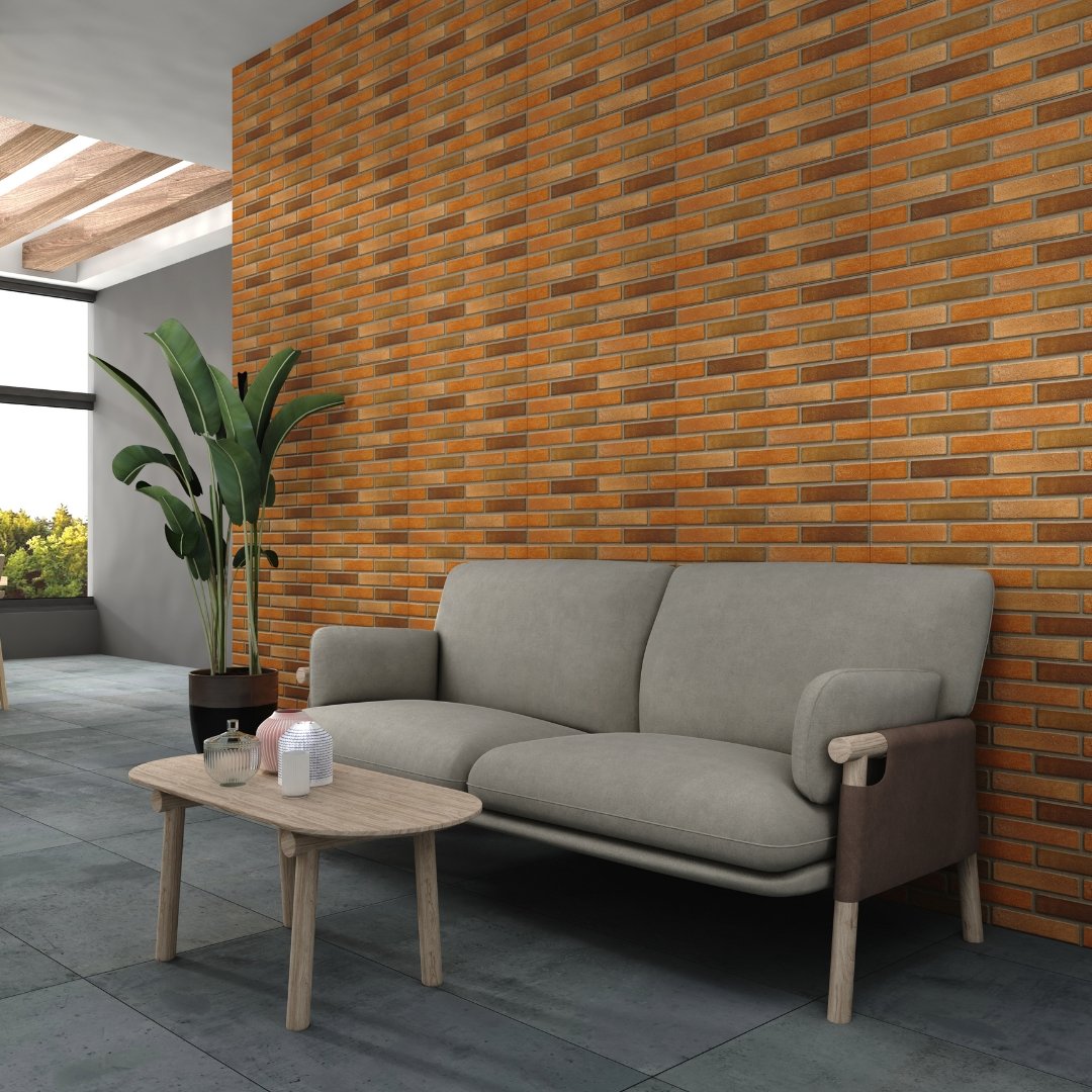 Manhattan Perla Brick Pattern Elevation Tiles - My Home Studio